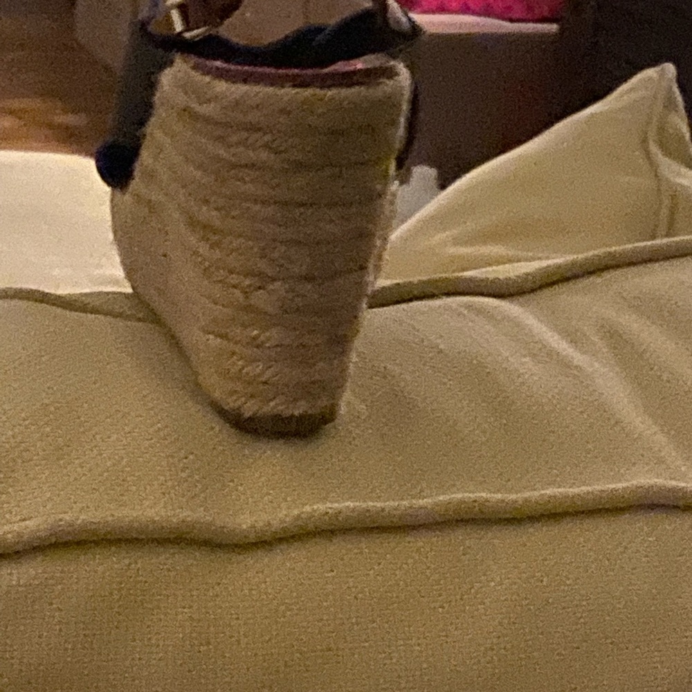 Boden espadrilles navy wedge sandal - Picture 3 of 4